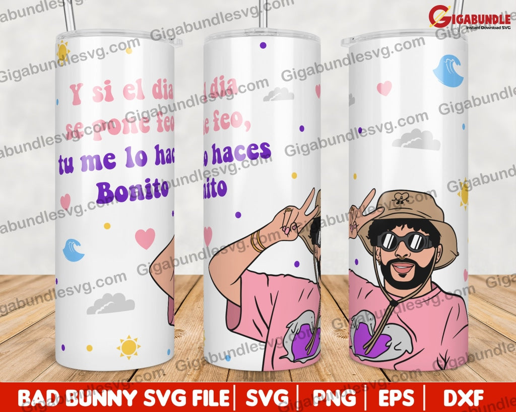 Bad Bunny SVG Bundle (FSD-G3) - Store Free SVG Download