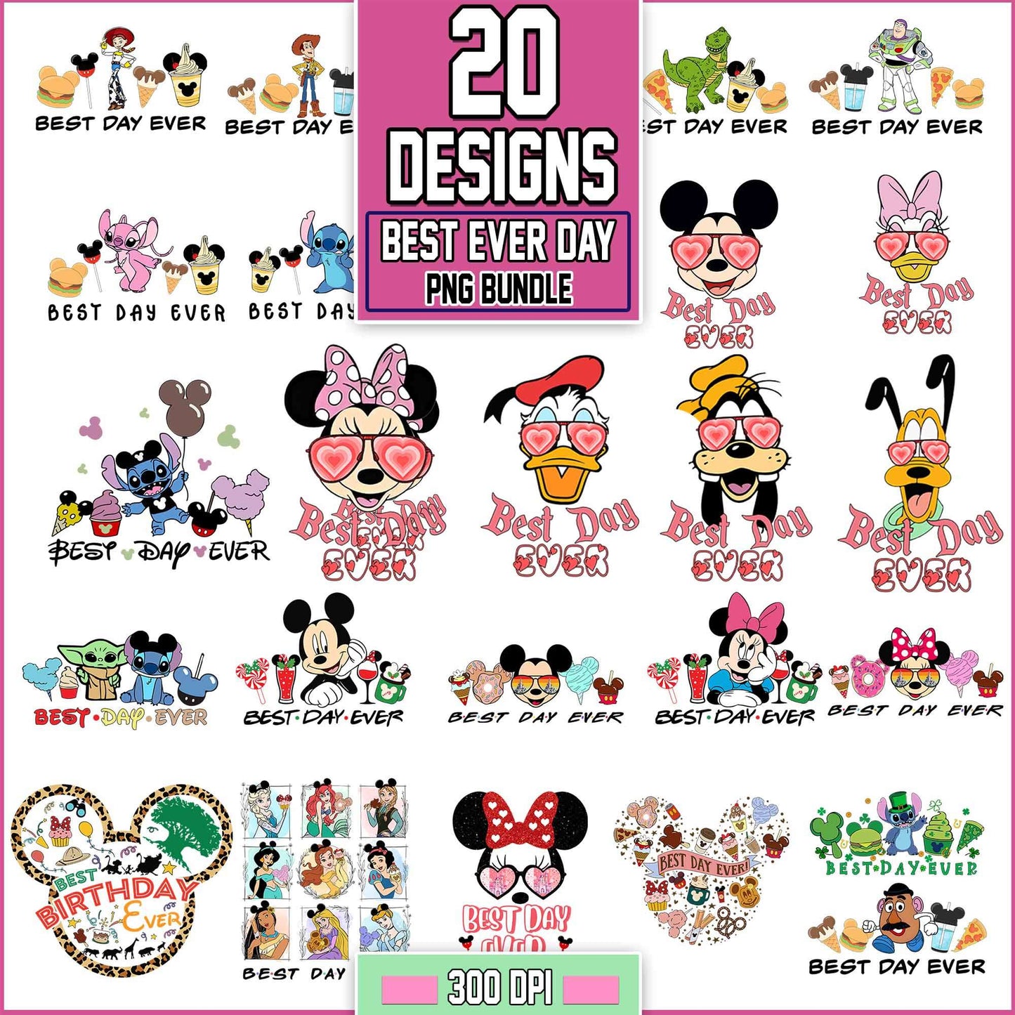 Best Ever Day Png Bundle