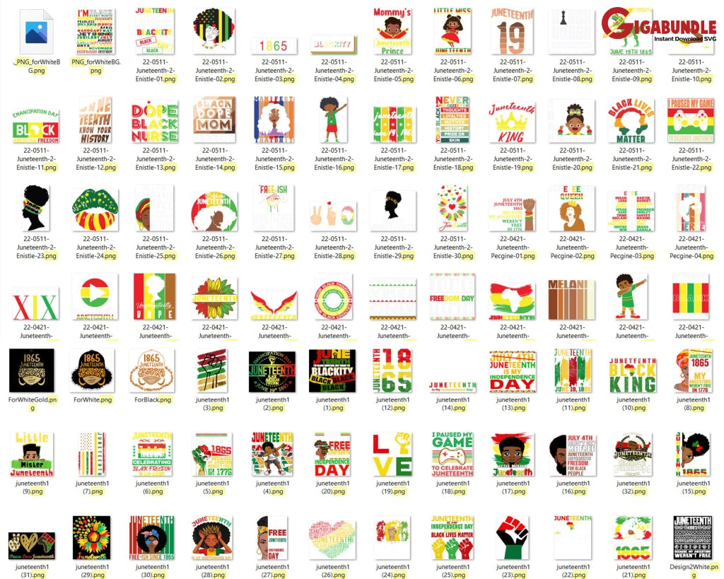 Bundle 1000+ Juneteenth- Digital Download