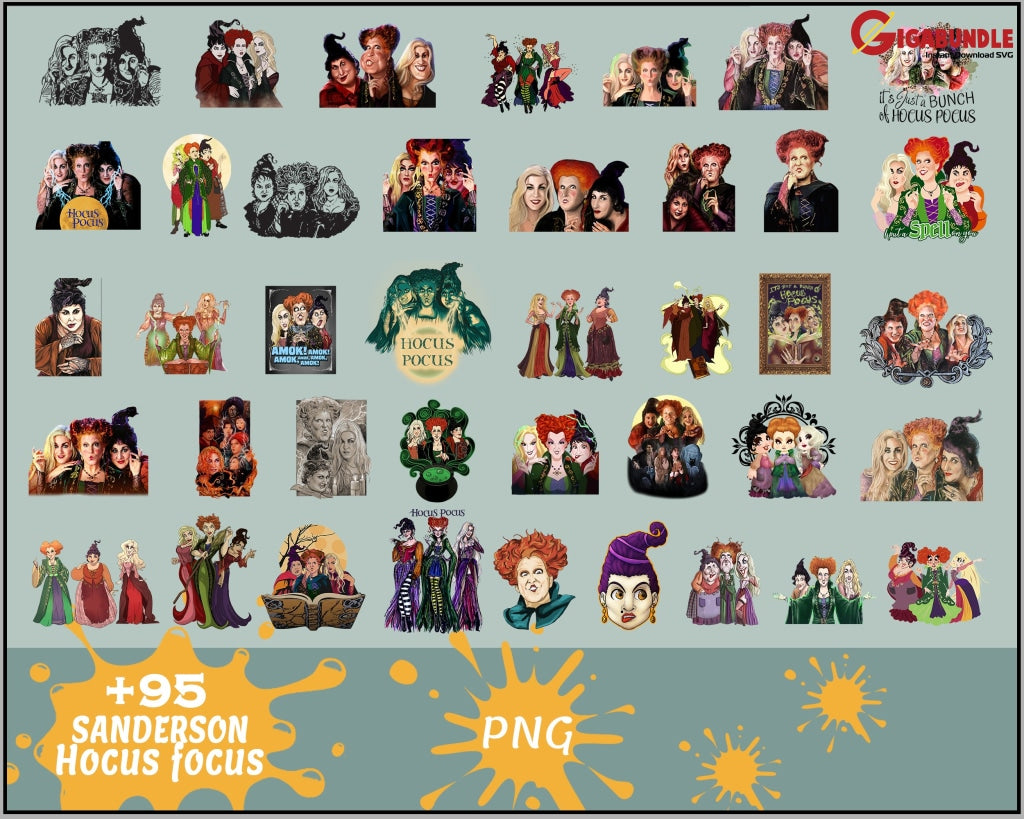 Bundle Sanderson Sisters Png