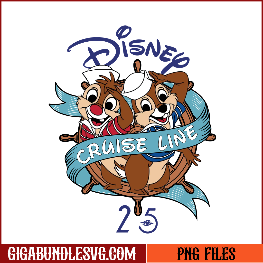 Disney Cruise Chip and Dale