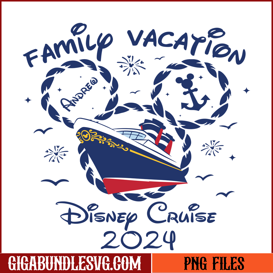Family Vacation Disney Cruise Andrew Mickey