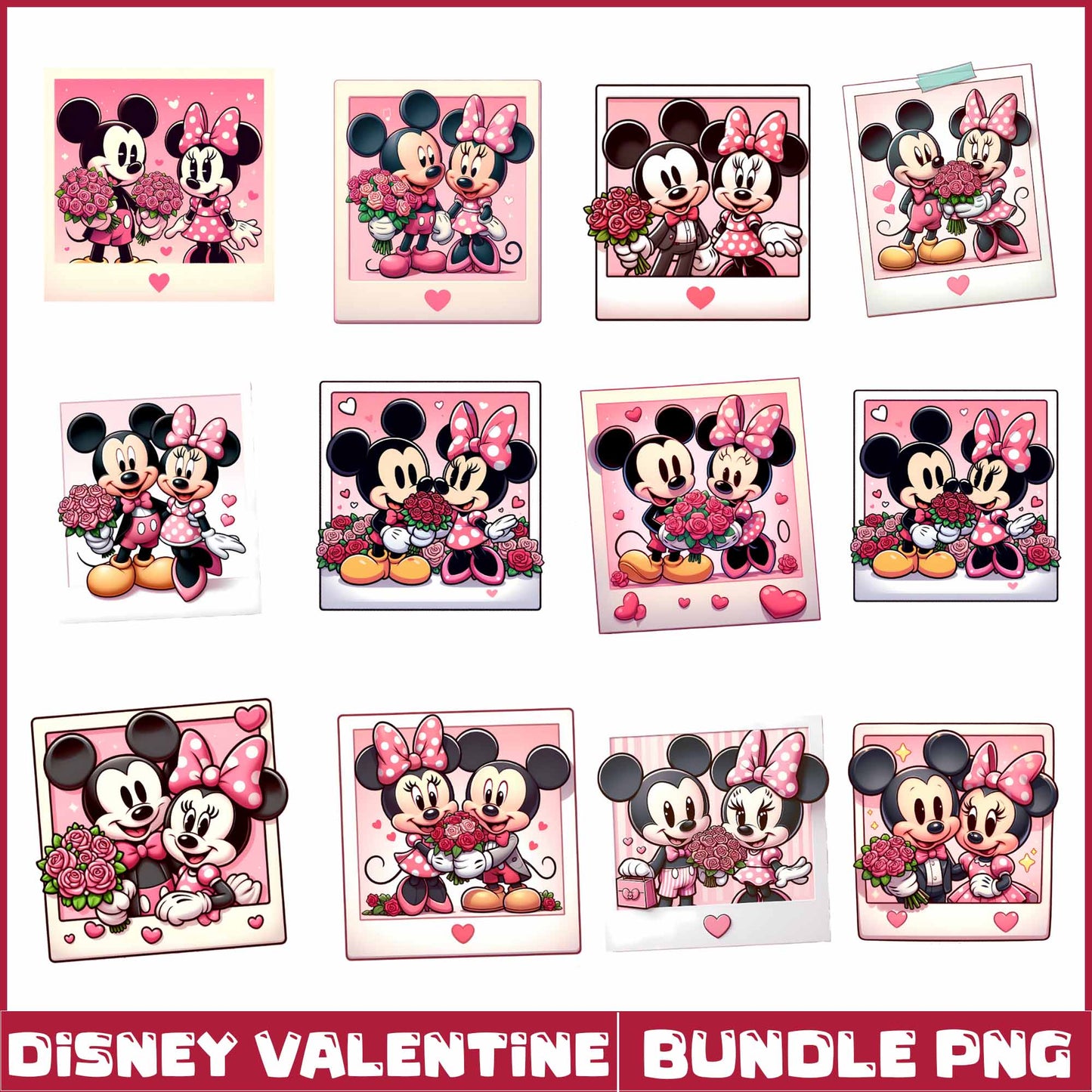 Disney Valentine Bundle Png