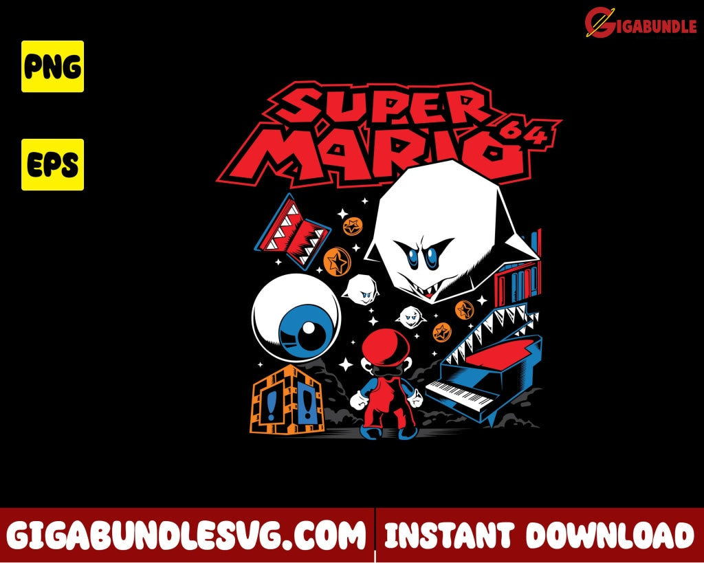 Super Mario Bros Png, Mario Png, Game Mario Png, Super Mario Png, Cart –  Gigabundlesvg