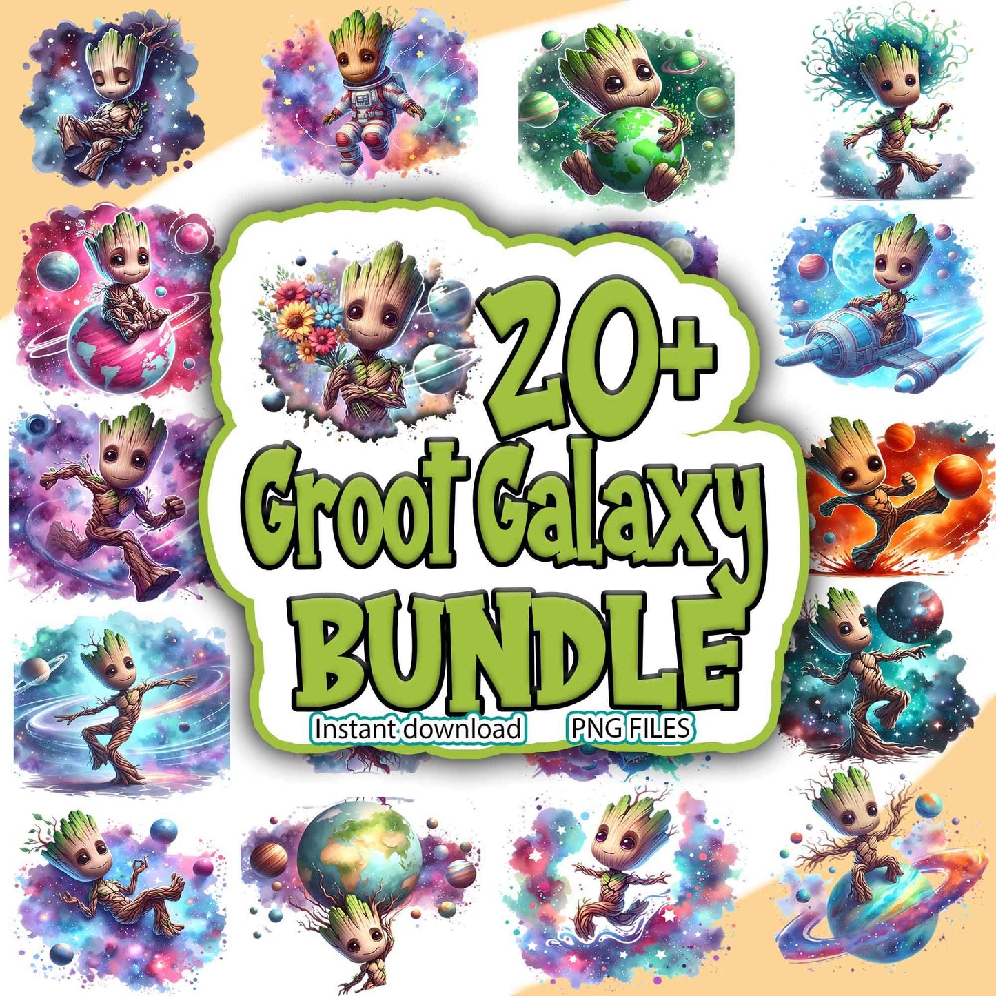 Groot Bundle Png, Guardians of the Galaxy Bundle Png
