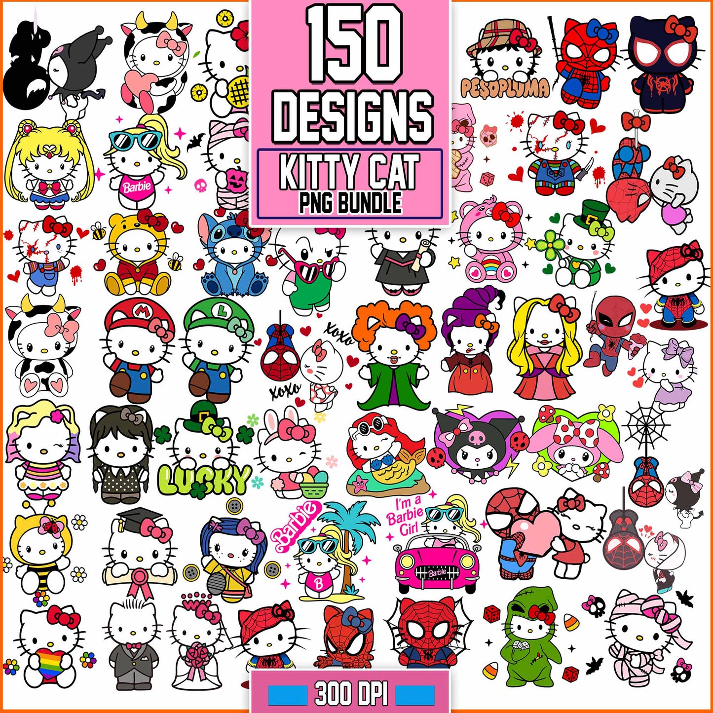 New Kitty Cat Bundle Png