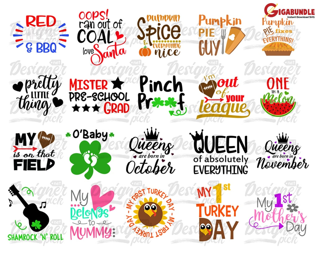 Kids Bundle Svg Cool Kid Svg Toddler Funny Sassy Designs Cut Files For Cricut