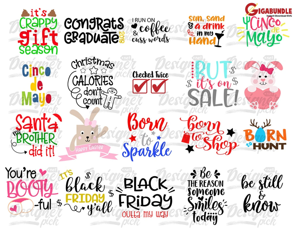 Kids Bundle Svg Cool Kid Svg Toddler Funny Sassy Designs Cut Files For Cricut