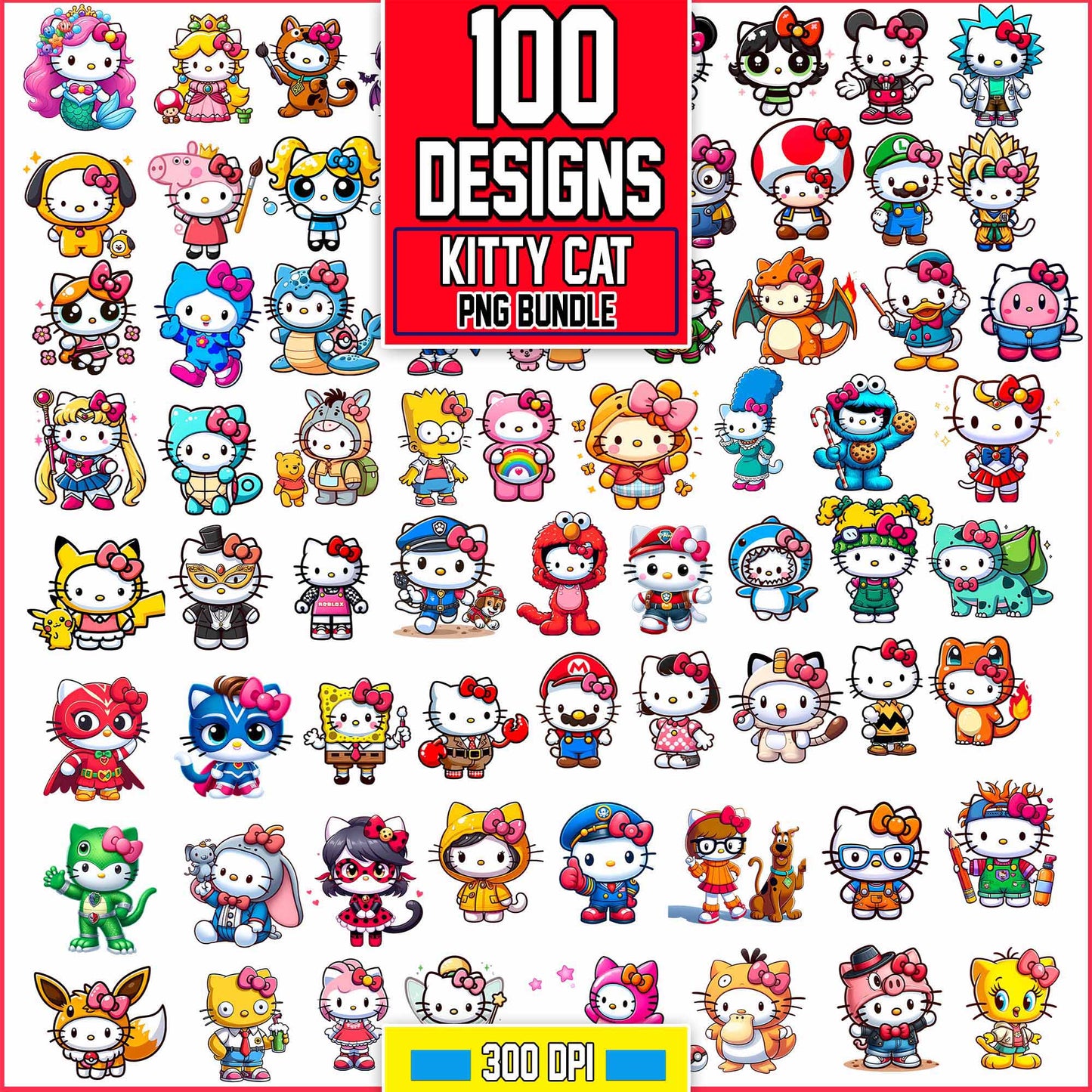 New 2024 Kitty Cat Bundle Png