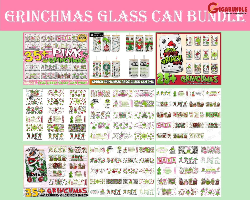 Pink grinch png