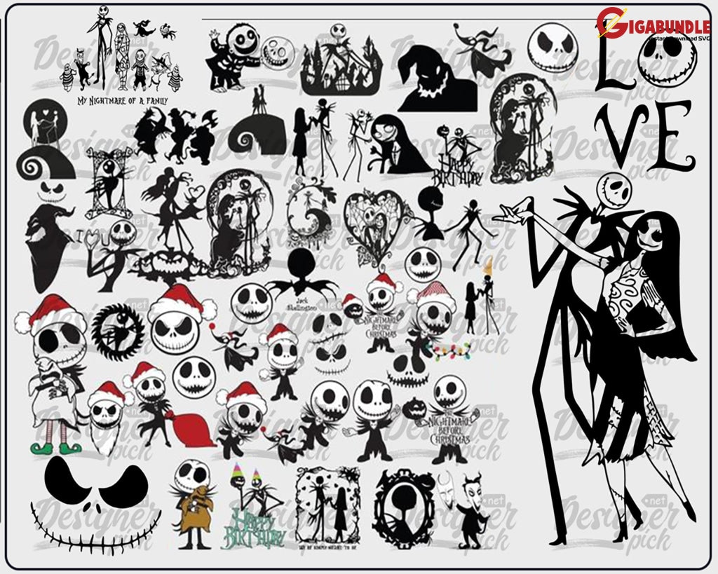 New Horror Svg Bundle Halloween Friends Svg Characters Instant Download