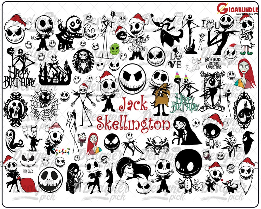 New Horror Svg Bundle Halloween Friends Svg Characters Instant Download