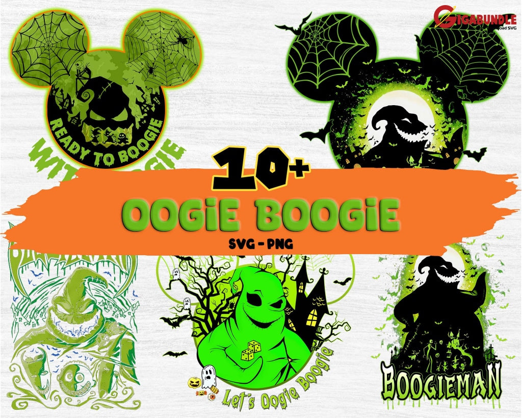 Oogie Boogie Png The Nightmare Before Christmas Halloween Mickey Head