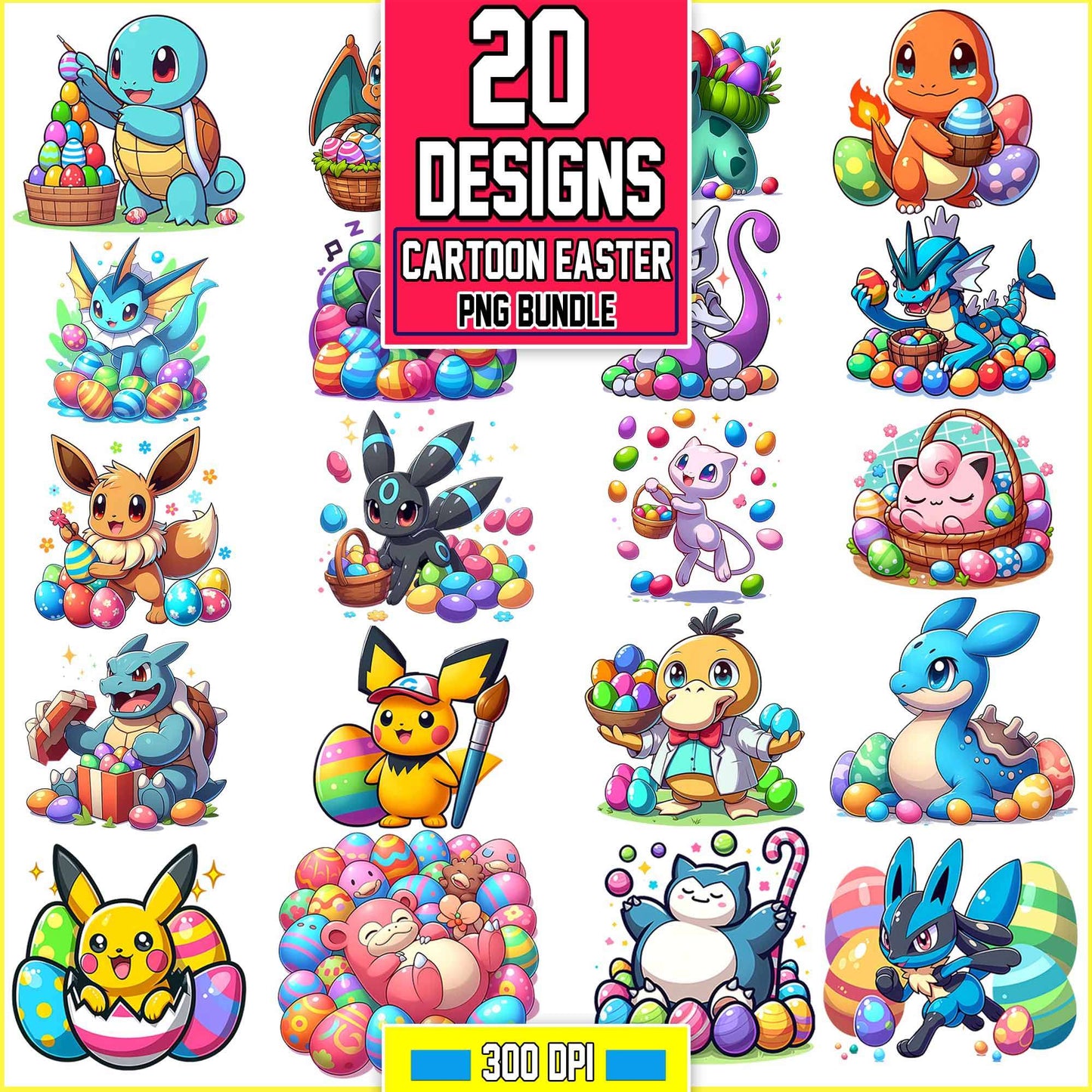 Pokemon Easter Png