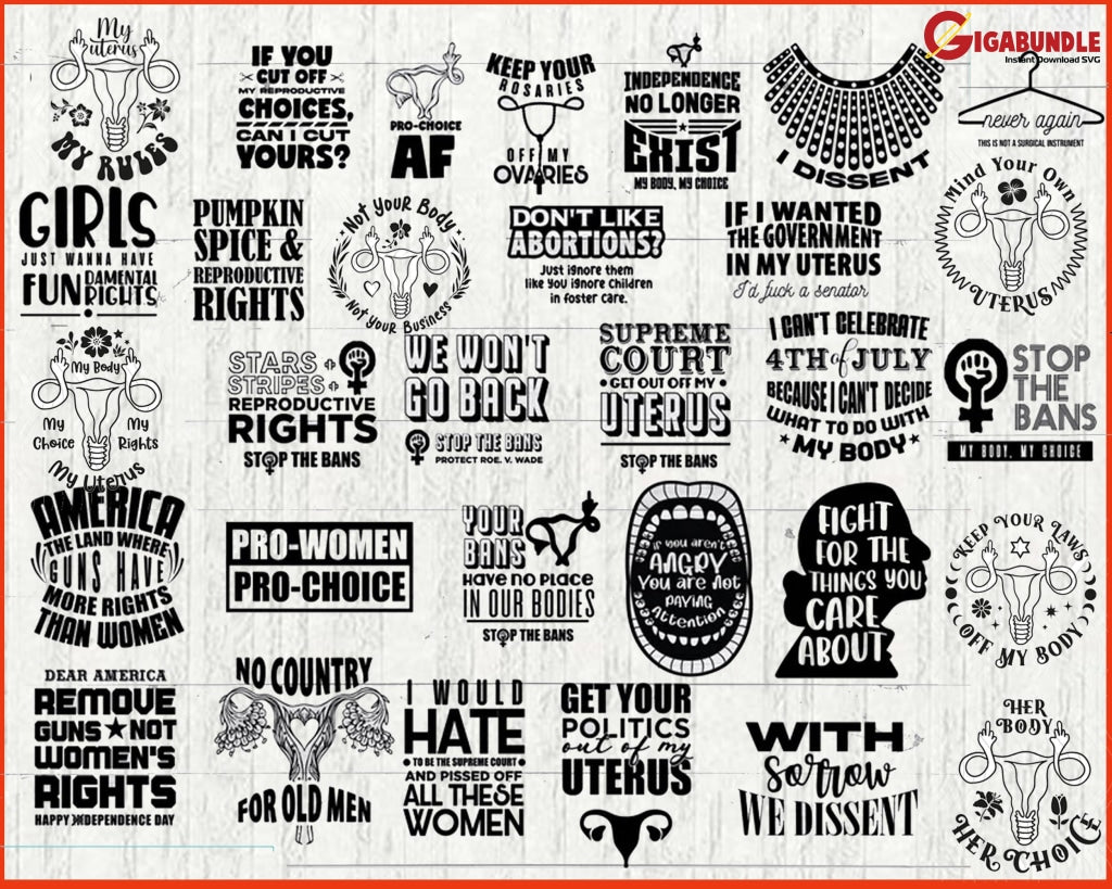 Pro Choice Never Again 1973 Protect Roe V. Wade Svg Png Pdf Dxf