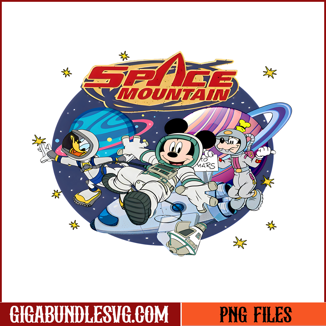 Disney Space Mountain