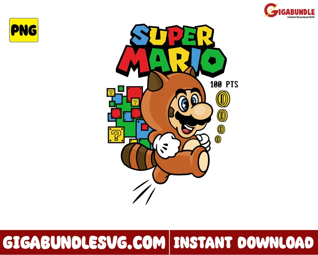 Super Mario Bros Png, Mario Png, Game Mario Png, Super Mario Png, Cart –  Gigabundlesvg