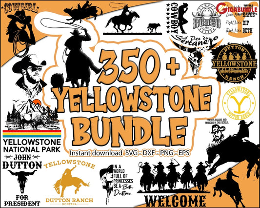 Yellowstone Bundle Png Svg Wear The Brand Svg Instant Download Dutton Ranch Cricut Y Rip Png Layered