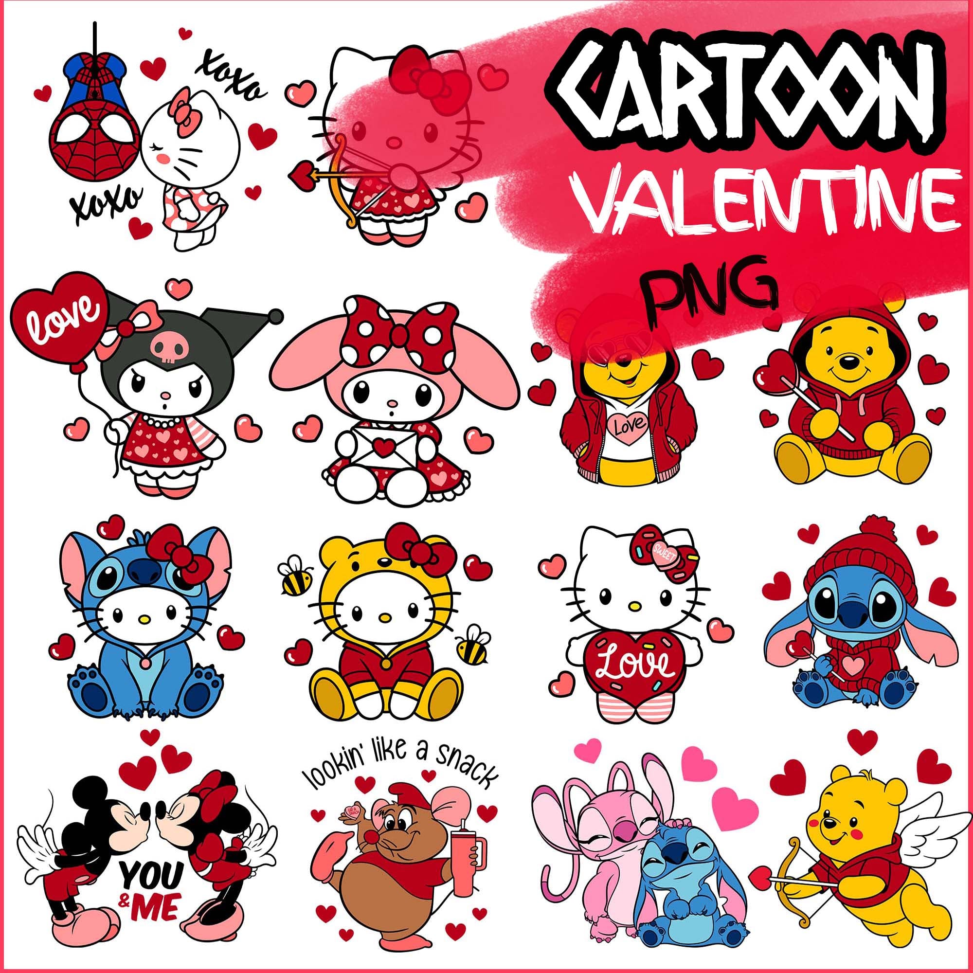 100+ Kitty Valentine Bundle Png, Valentine Cat Png – Gigabundlesvg