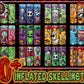 10+ Inflated Halloween Tumbler Design Spooky Cartoon 20 Oz Bubble 20Oz Skinny Templates