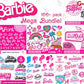 100+ Barbie Icons And Pngs Bundle Retro Barbi Font Letters 1970S 1980S Cricut Digital Download Cut