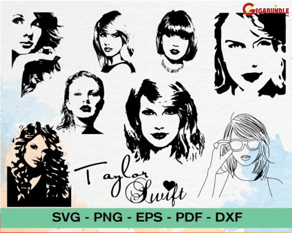 100+ Taylor Swift Bundle Svg Png Dxf Eps