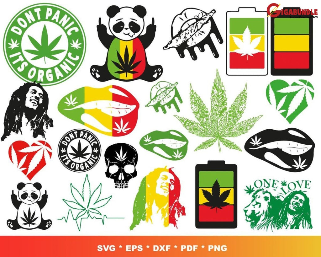 1000+ Rasta Bundle Svg Png Dxf Eps