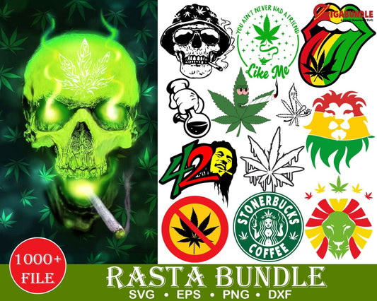 1000+ Rasta Bundle Svg Png Dxf Eps