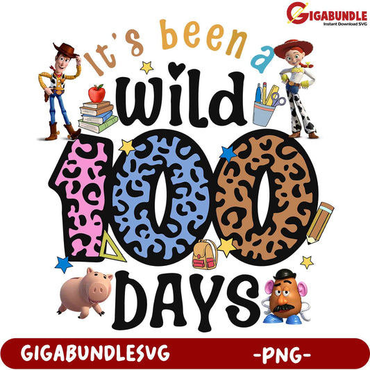 100 Days Wild Toy Story PNG