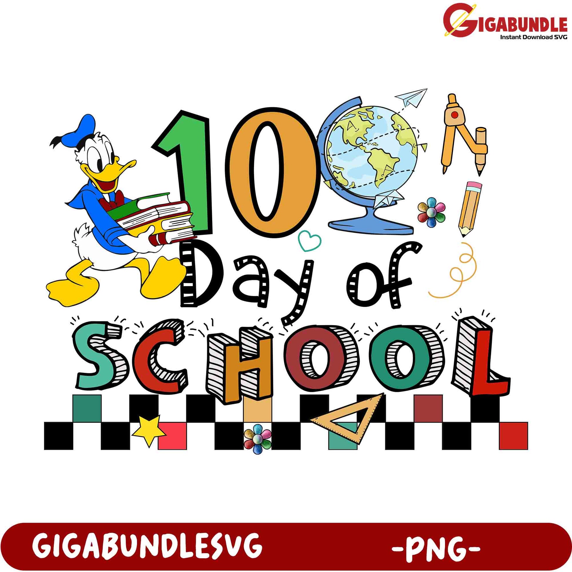 100th Day of School PNG Image Download