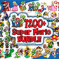 1200+ Ultimate Super Mario Bundle Svg Png Dxf Eps
