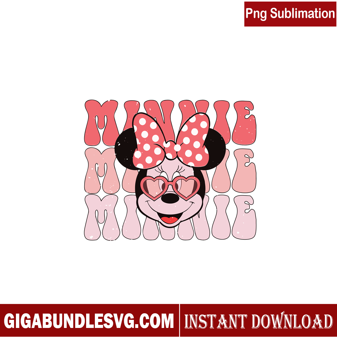 Minnie Mouse Valentine Svg