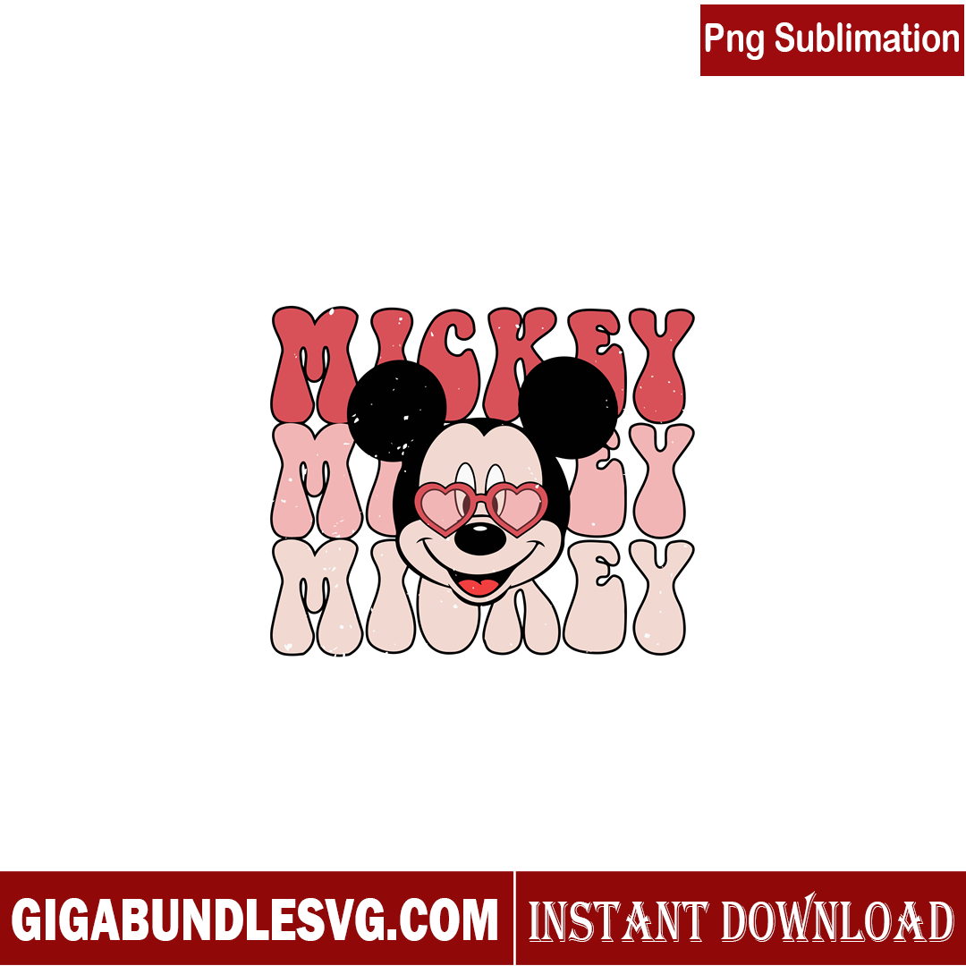 Mickey Mouse Glasses Svg