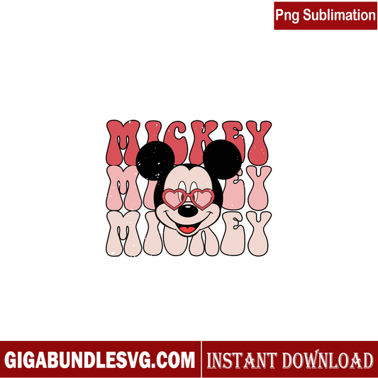 Mickey Mouse Glasses Svg