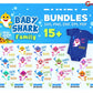 135+ Baby Shark Bundle Svg Png Dxf Eps