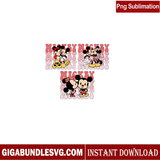 Mickey Mouse Valentine Svg