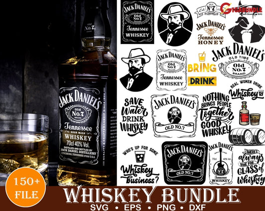 150+ Whiskey Bundle Svg Png Dxf Eps