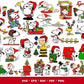 1500+ Disney Christmas Svg Bundle Winter Svg Santa Holiday Merry Funny Shirt Cut File Cricut