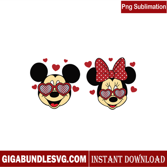 Mouse Couple Valentine Svg