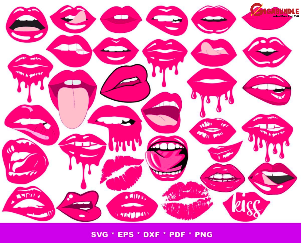 1700+ Love Pink Bundle Svg Png Dxf Eps