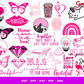 1700+ Love Pink Bundle Svg Png Dxf Eps