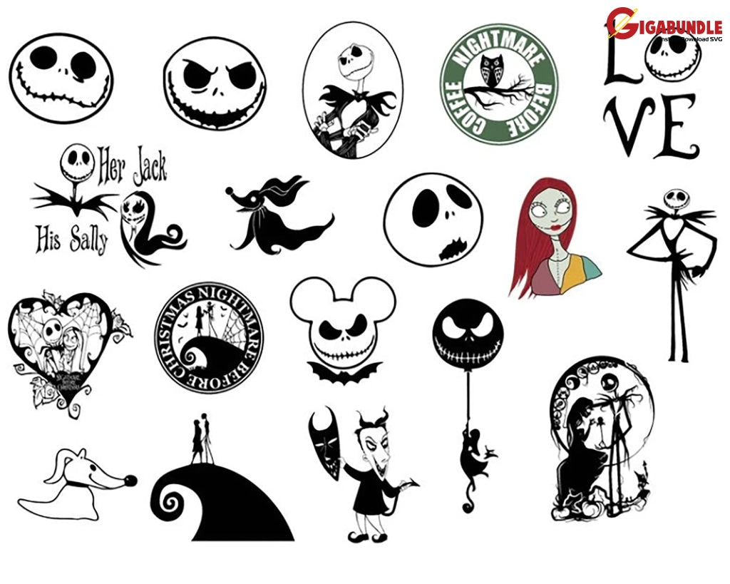 1800+ Horror Movies Bundle Svg Png Dxf Eps