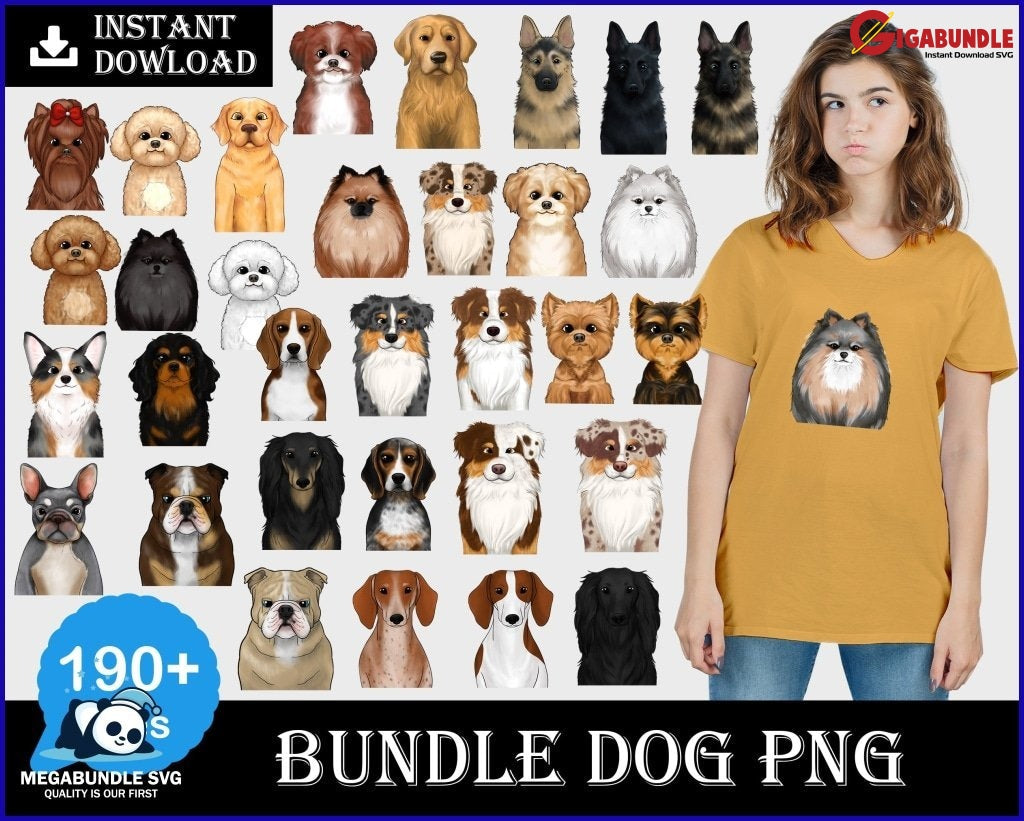 190+ Bundle Dog Png Files