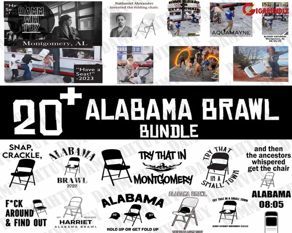 20+ Alabama Brawl They Gonna Learn Today Png Bundle Slugger Png