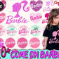 20+ Babe Icons Png Bundle Pink Doll Girl Come On Lets Go Party Girly Beach