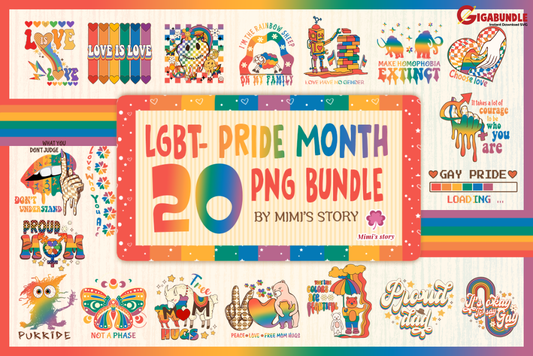 20 Lgbtq Png Rainbow Png Gay Digital File Instant Download