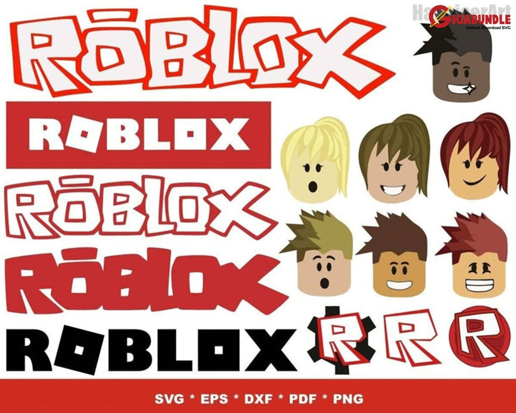 200+ Roblox Bundle Svg Png Dxf Eps