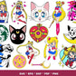200+ Sailor Moon Bundle Svg Png Dxf Eps