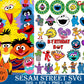 200+ Sesam Street Bundle Svg Png Dxf Eps
