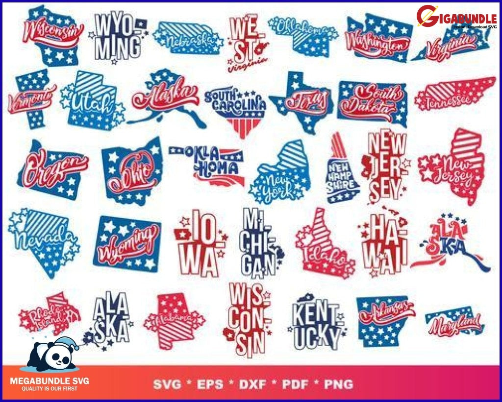 2000+ Independence Day Bundle Svg Png Dxf Eps